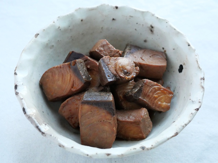 ぶりのにんにく醤油煮（電気圧力鍋使用）
