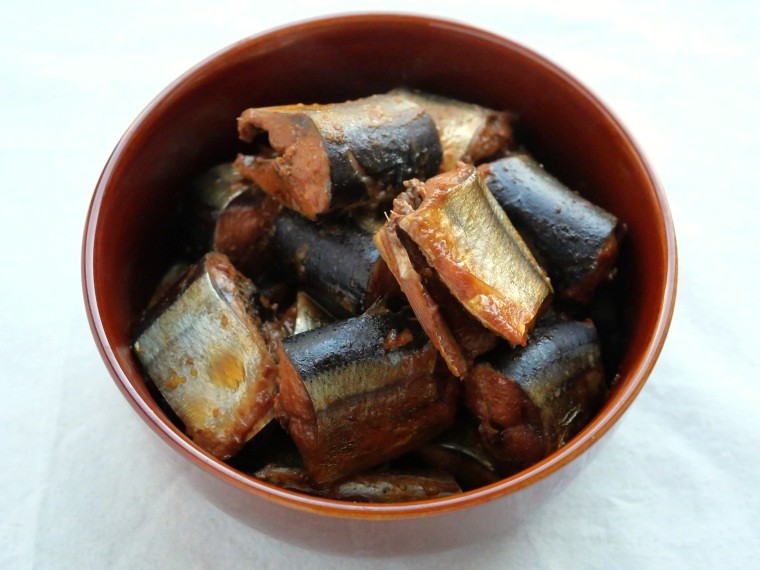 さんまの甜面醤煮（電気圧力鍋使用）