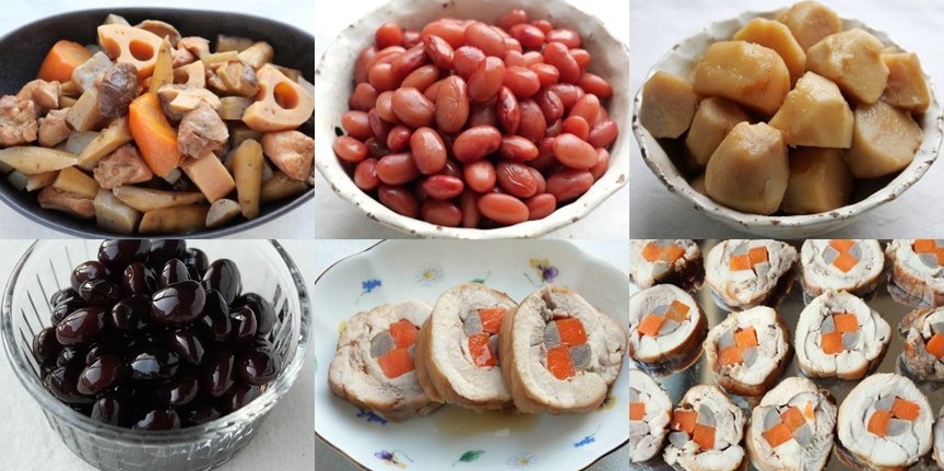 電気圧力鍋で作るおせちや年末年始のレシピ5選。金時豆、黒豆、八幡巻き、筑前煮、里芋の煮っころがし