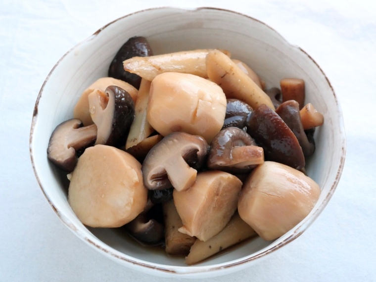 さといも・しいたけ・ごぼうの煮物（電気圧力鍋使用）